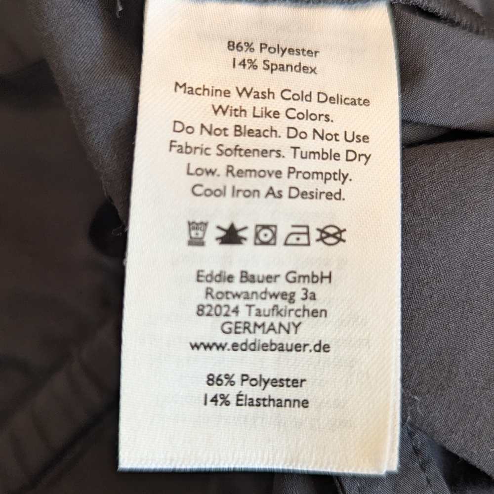 Eddie Bauer Navy Quick Dry, Outdoorsy Dress - Picture 3 of 7